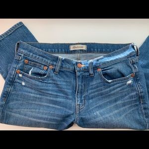 Madewell " the slimboyjeans"  women size 27